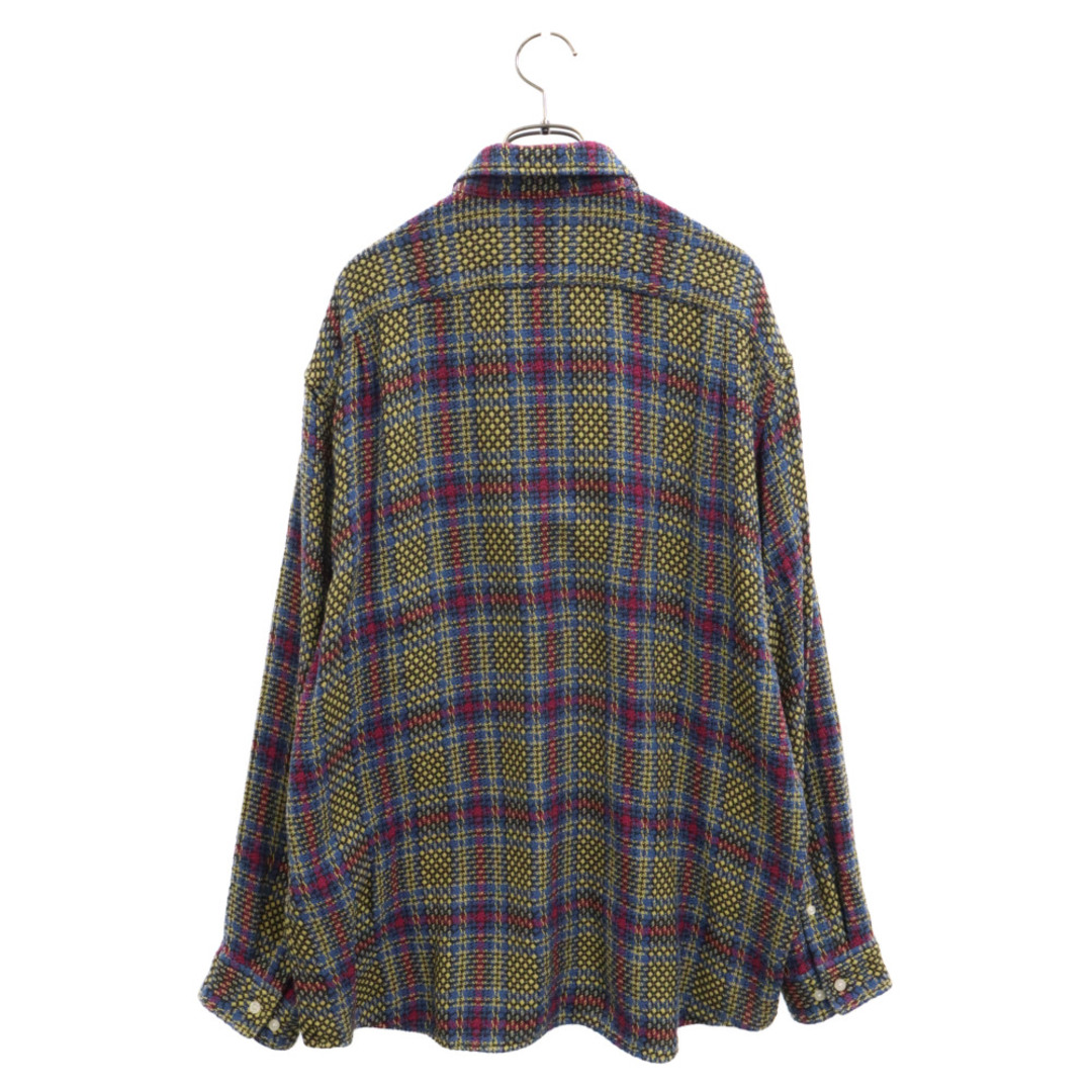 Supreme(シュプリーム)のSUPREME シュプリーム 23SS Basket Weave Plaid Shirt バスケット ウィーブ プレイド コットン チェック 長袖シャツ マルチ メンズのトップス(シャツ)の商品写真