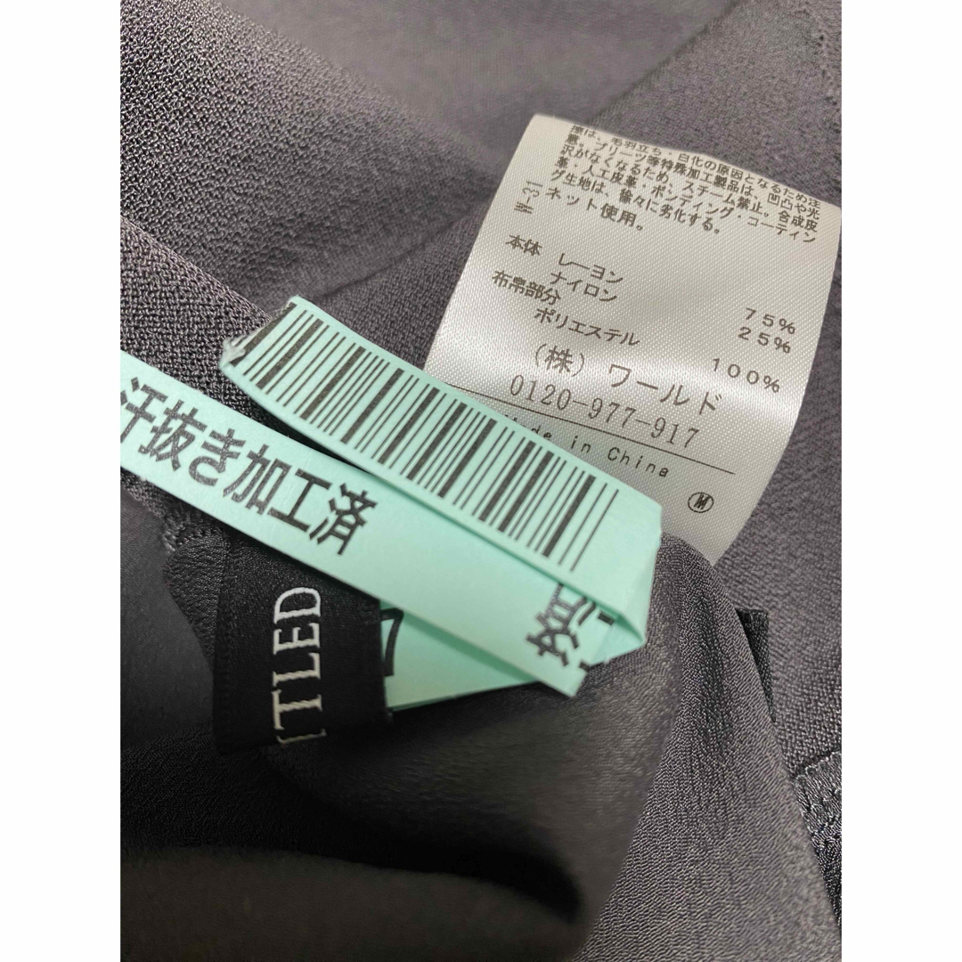 UNTITLED アンタイトル　カットソー　5分袖 レディースのトップス(シャツ/ブラウス(長袖/七分))の商品写真