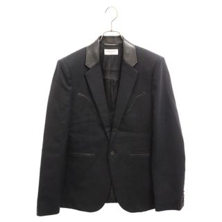 Saint Laurent - SAINT LAURENT PARIS サンローランパリ ラペル切替1Bテーラードジャケット ブラック 559562 Y221W