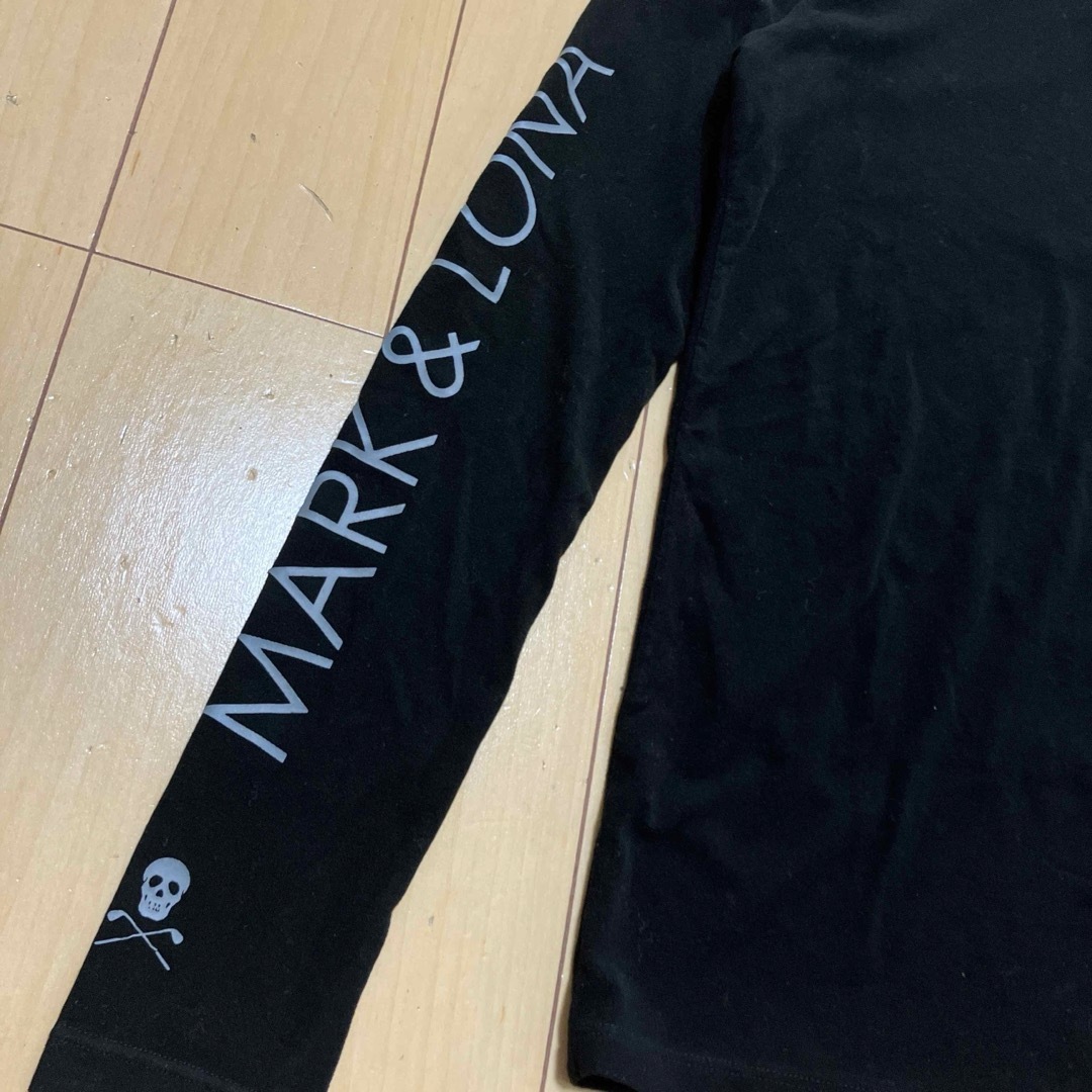 MARK&LONA マークアンドロナ ハイネック ロンT レディース 黒 36 MARK&LONA マークアンドロナ ハイネック ロンT レディース 黒 36