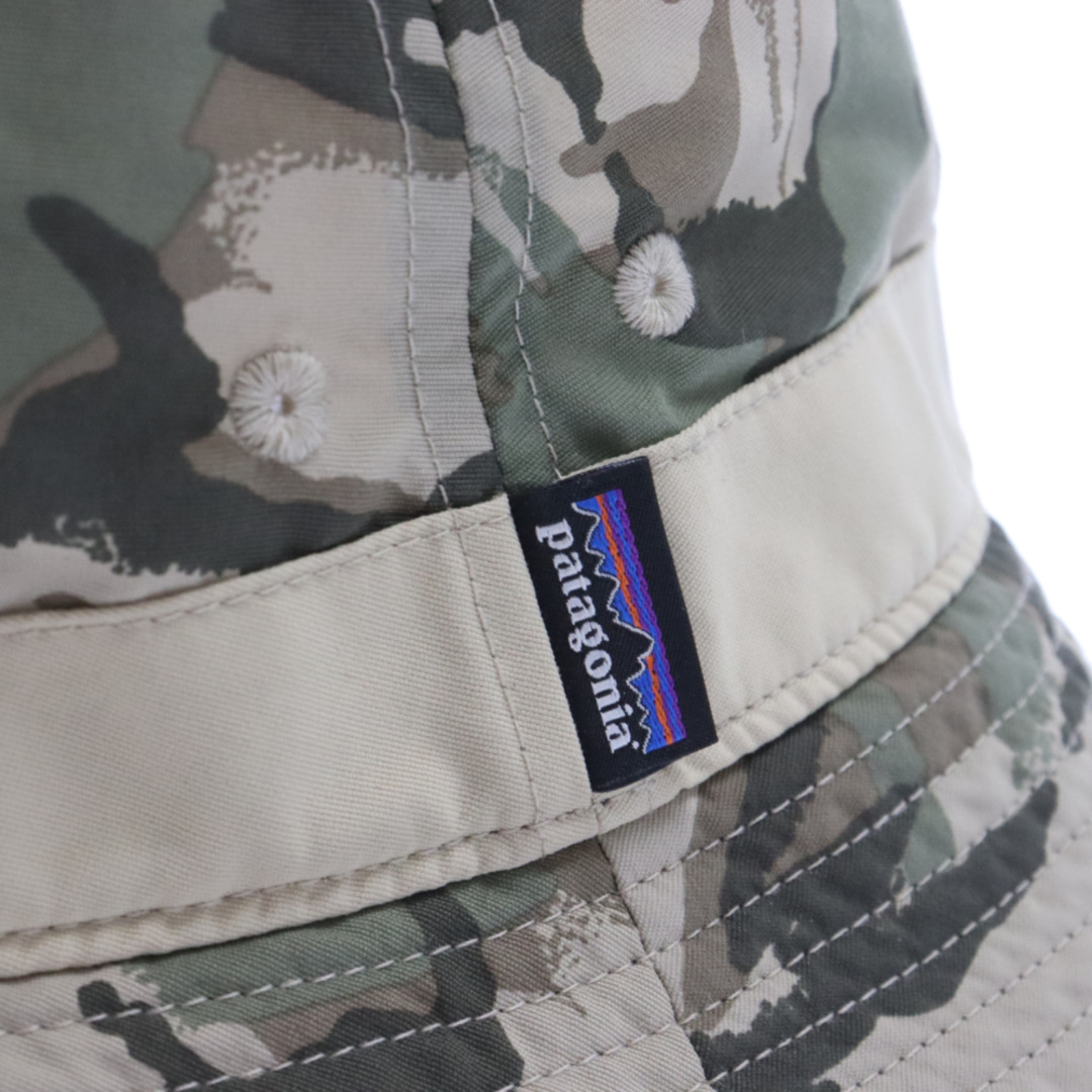 patagonia(パタゴニア)のPATAGONIA パタゴニア WAVEFARER BUCKET ウェーブフェアラー バケットハット 帽子 ハット 迷彩 カモフラ 29155 ベージュ メンズの帽子(ハット)の商品写真