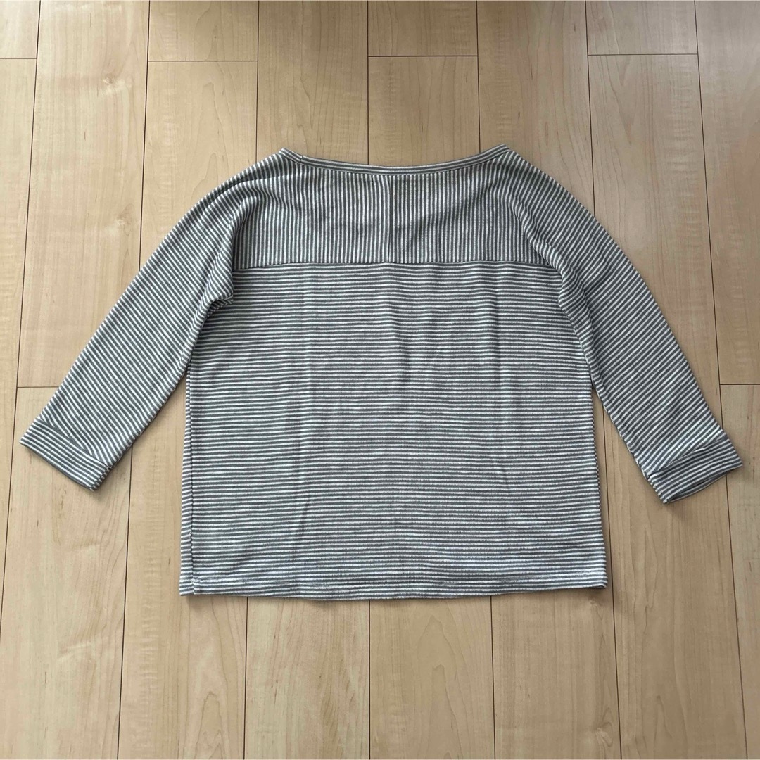 GAP(ギャップ)のGAP ボーダー7分袖トップス レディースのトップス(Tシャツ(長袖/七分))の商品写真