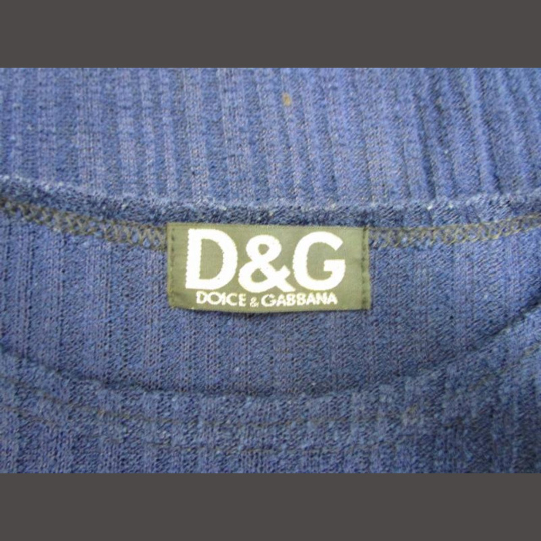 D&G(ディーアンドジー)のディー&ジー ドルガバ ドルチェ&ガッバーナ D&G ウール 長袖 ニット ロゴ レディースのトップス(ニット/セーター)の商品写真