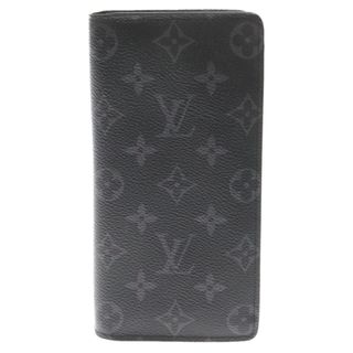 ルイヴィトン(LOUIS VUITTON)のLOUIS VUITTON ルイヴィトン モノグラム エクリプス ポルトフォイユ ブラザ M61697 2つ折り 長財布 ブラック(長財布)