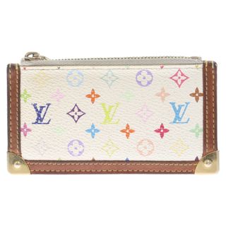 ルイヴィトン(LOUIS VUITTON)のLOUIS VUITTON ルイヴィトン マルチカラーモノグラム ポシェット・クレ M92655 ジップコインケース マルチ(コインケース/小銭入れ)