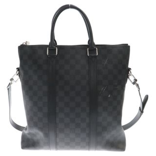 ルイヴィトン(LOUIS VUITTON)のLOUIS VUITTON ルイヴィトン ダミエ グラフィット アントン トート 2WAYバッグ ショルダー ブラック N40000(トートバッグ)