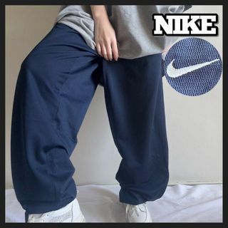 ナイキ(NIKE)の希少 00s NIKE トラックパンツ ジャージ スモールスウッシュ XXL 紺(その他)