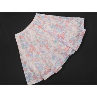 フェルゥ(Feroux)のFeroux フェルゥ 花柄 ミニ フレア スカート size1/ピンク ■◇ レディース(ミニスカート)