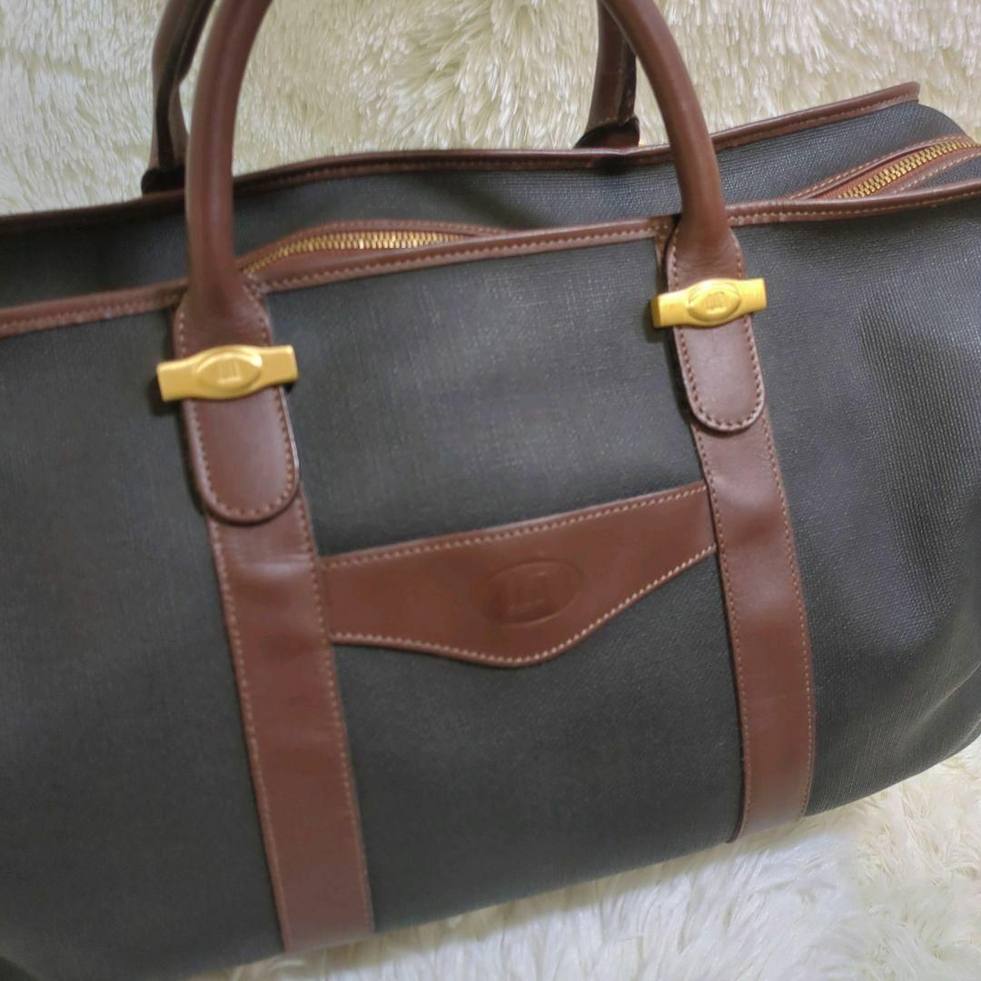 人気商品の 【上級メンズブランド】ダンヒル キャンバスボストンバッグ 人気商品の 【上級メンズブランド】ダンヒル キャンバスボストンバッグ
