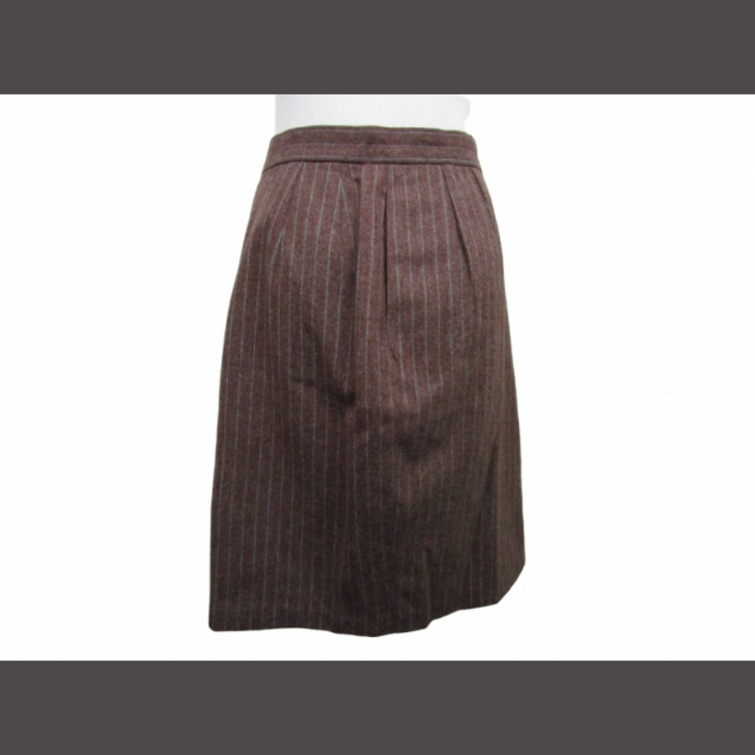 イヴサンローラン YVES SAINT LAURENT ウール ひざ丈 スカート レディースのスカート(ひざ丈スカート)の商品写真