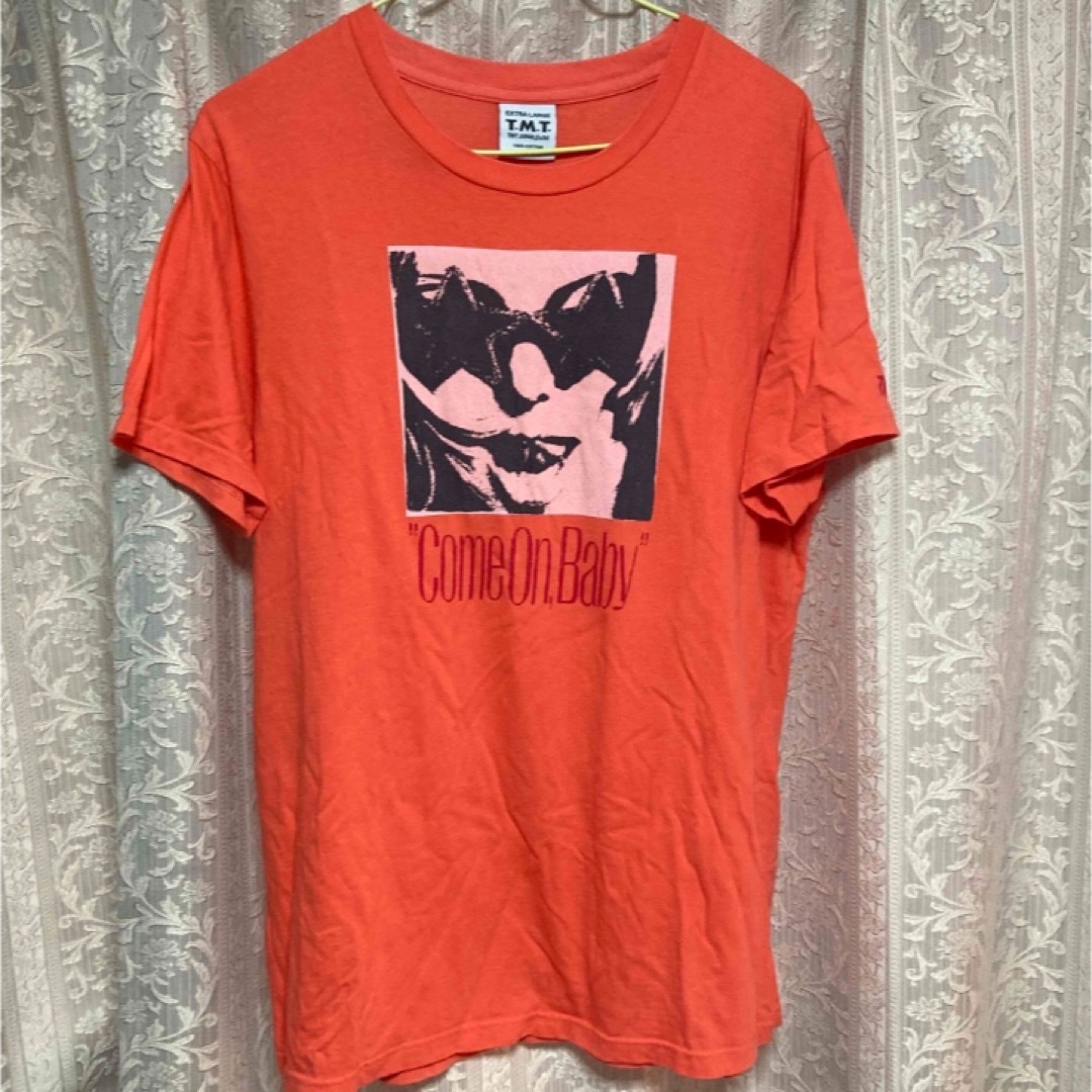 TMT(ティーエムティー)のメンズ　半袖Tシャツ　TMT  オレンジ メンズのトップス(Tシャツ/カットソー(半袖/袖なし))の商品写真