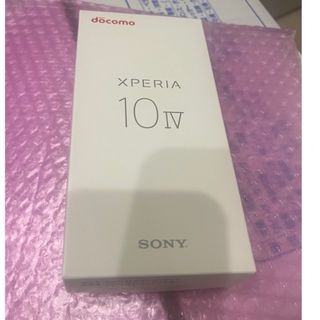 エクスペリア(Xperia)のXperia 10 IV ブラック 128GB　新品(スマートフォン本体)