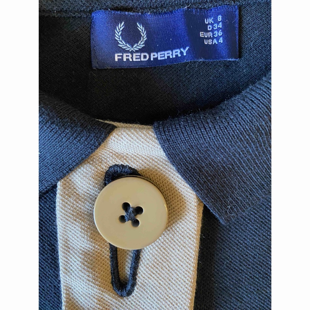 FRED PERRY(フレッドペリー)のフレッドペリー　ポロシャツ　ポルトガル製　レディース レディースのトップス(ポロシャツ)の商品写真