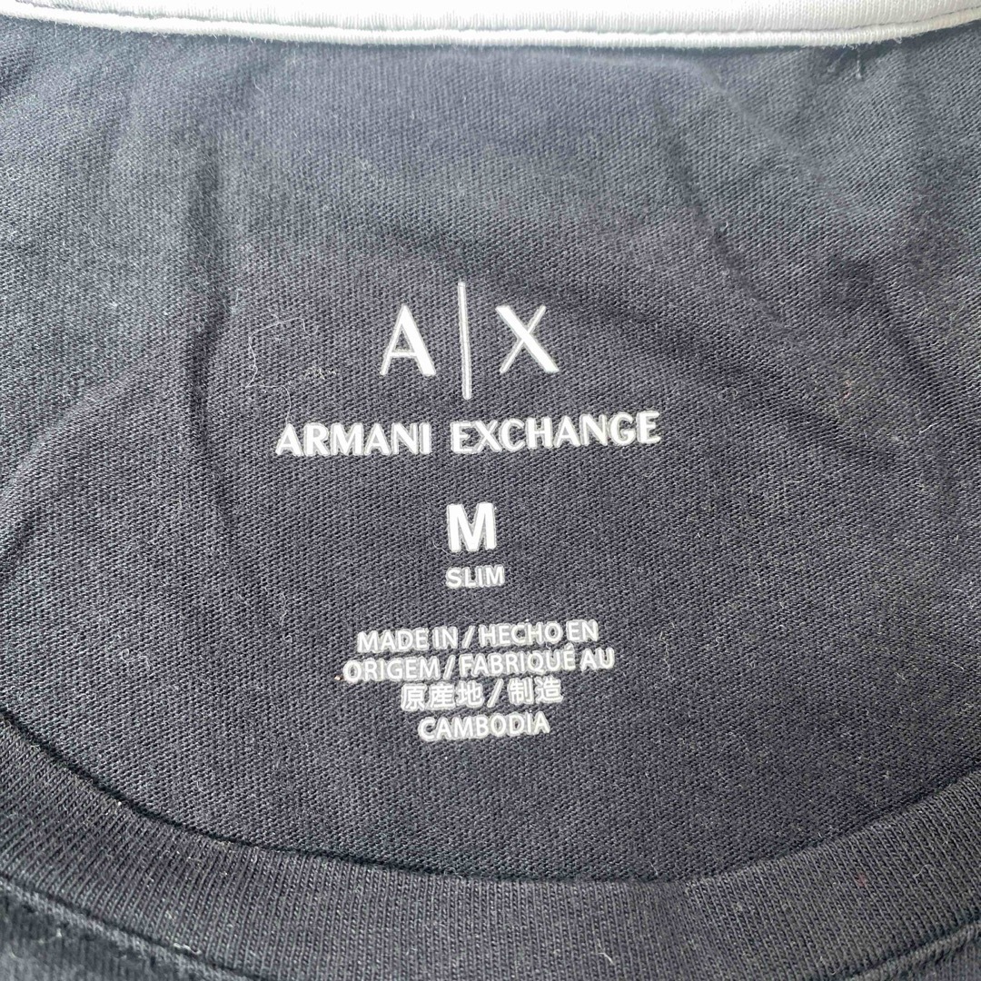 ARMANI EXCHANGE(アルマーニエクスチェンジ)のARMANI 白黒　Tシャツ メンズのトップス(Tシャツ/カットソー(半袖/袖なし))の商品写真