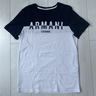 アルマーニエクスチェンジ(ARMANI EXCHANGE)のARMANI 白黒　Tシャツ(Tシャツ/カットソー(半袖/袖なし))