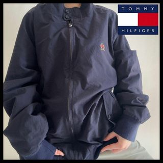 TOMMY HILFIGER - 希少 90s トミーヒルフィガー スウィングトップ ハイネック オーバーサイズ