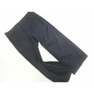 ニジュウサンク(23区)の23区 クロップド パンツ size30/紺 ■◇ レディース(クロップドパンツ)