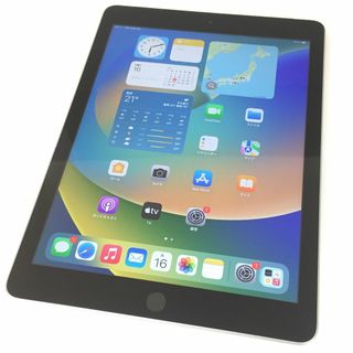 アイパッド(iPad)の【B】iPad (5th generation) Wi-Fi + Cellular/128GB/355807088200083(タブレット)