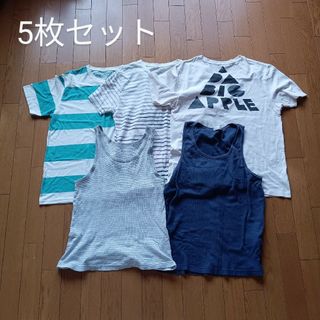 ☆Tシャツ＆タンクトップ 5枚セット ユニクロ Coen チャオパニックGAP☆(Tシャツ/カットソー(半袖/袖なし))