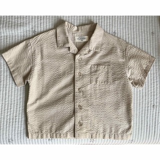 ニシマツヤ(西松屋)の西松屋　サッカー生地シャツ　100センチ(Tシャツ/カットソー)