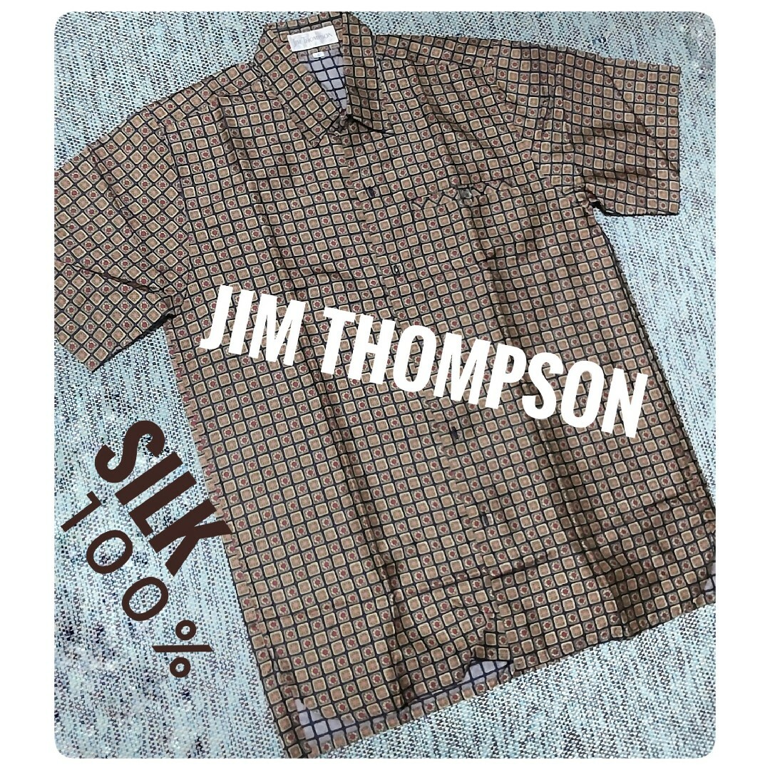 Jim Thompson(ジムトンプソン)のシルク100%シャツJIM THOMPSON メンズのトップス(シャツ)の商品写真