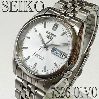 セイコー(SEIKO)のセイコー 7S26-01V0 裏スケルトン 腕時計 自動巻き メンズ SEIKO(腕時計(アナログ))