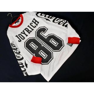 ジョイリッチ(JOYRICH)のJOYRICH ジョイリッチ コカコーラ メッシュ 86 ユニフォーム カットソー sizeS/白 ■◇ メンズ(Tシャツ/カットソー(七分/長袖))