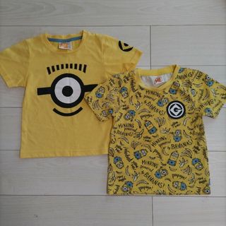 ミニオン(ミニオン)のミニオンTシャツ2枚セット 120(Tシャツ/カットソー)