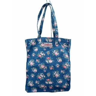 キャスキッドソン(Cath Kidston)のキャスキッドソン 花柄 トート バッグ 青 ■■ レディース(トートバッグ)