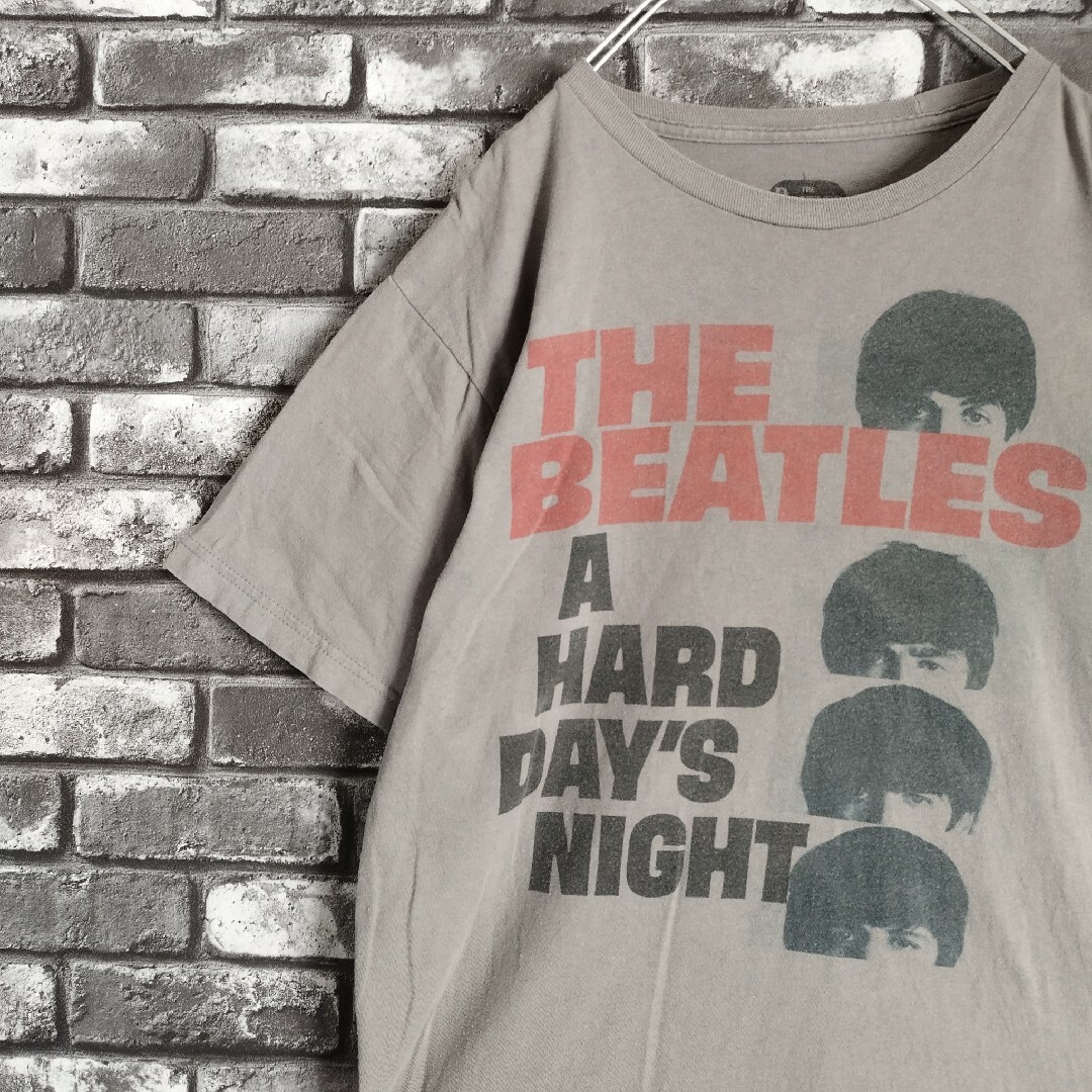 MUSIC TEE(ミュージックティー)のTHEBEATLESビートルズバンドtシャツTシャツバンTバンtジョンレノン メンズのトップス(Tシャツ/カットソー(半袖/袖なし))の商品写真