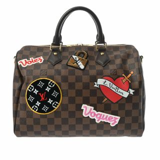 ルイヴィトン(LOUIS VUITTON)のルイヴィトン ダミエ スピーディ バンドリエール 30 パッチーズ 2WA(ハンドバッグ)