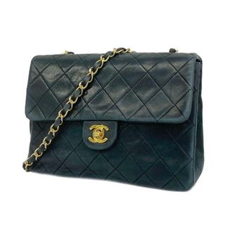 シャネル(CHANEL)の【4hc3072】シャネル ショルダーバッグ/マトラッセ/チェーンショルダー/ラムスキン/ブラック/ゴールド金具 【中古】 レディース(ショルダーバッグ)