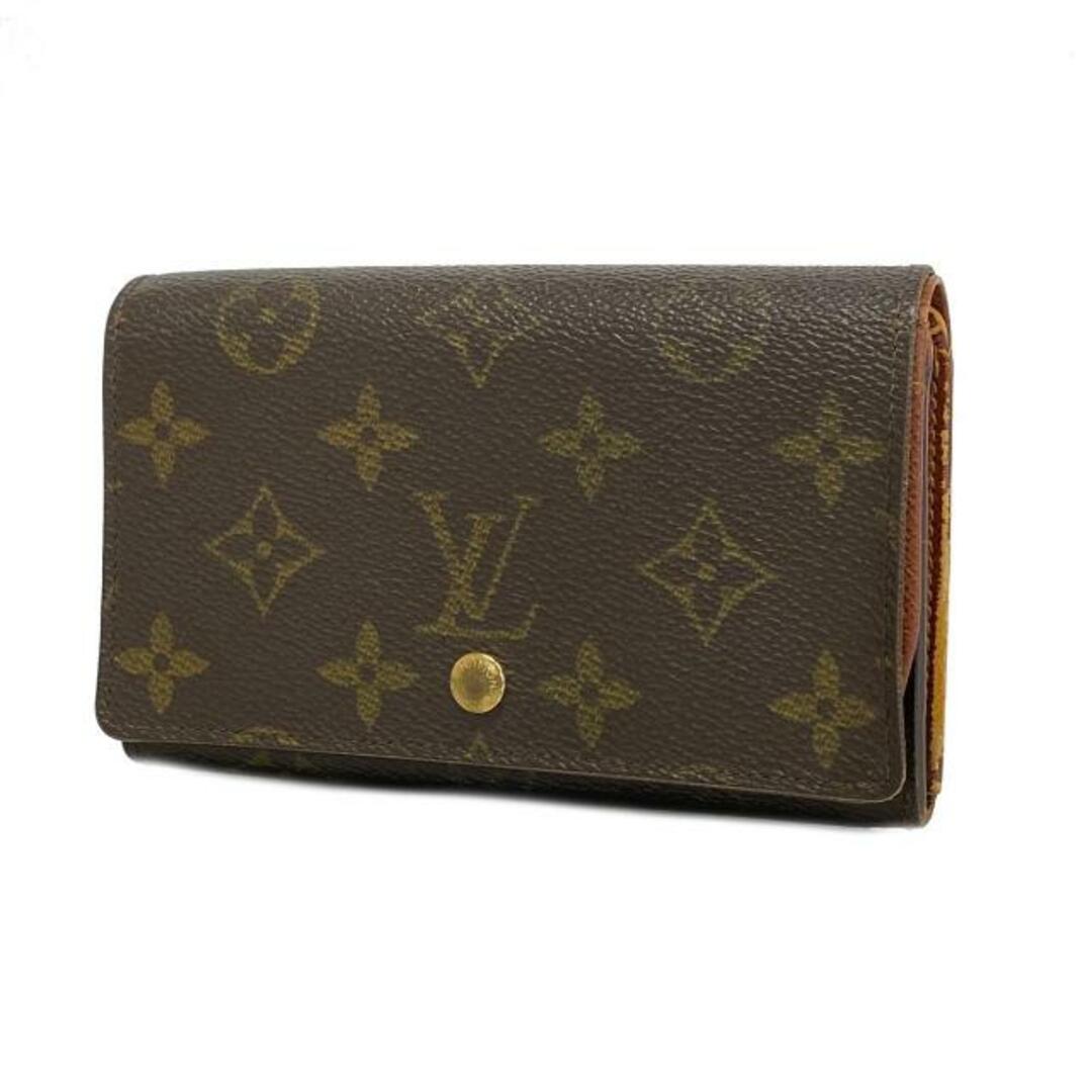 LOUIS VUITTON(ルイヴィトン)の【4hc3096】ルイヴィトン 財布/モノグラム/ポルトモネビエトレゾール/M61730/ブラウン【中古】メンズ/レディース/ユニセックス レディースのファッション小物(財布)の商品写真