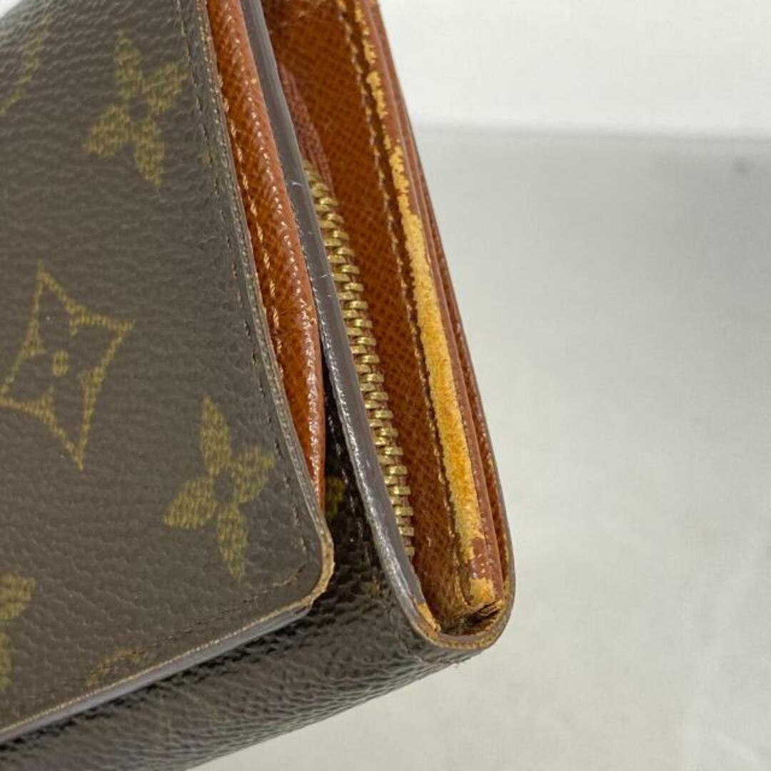 LOUIS VUITTON(ルイヴィトン)の【4hc3096】ルイヴィトン 財布/モノグラム/ポルトモネビエトレゾール/M61730/ブラウン【中古】メンズ/レディース/ユニセックス レディースのファッション小物(財布)の商品写真