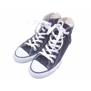 コンバース(CONVERSE)のCONVERSE コンバース オールスター ハイカット スニーカー size23.5ｃｍ/黒 ■■ レディース(スニーカー)