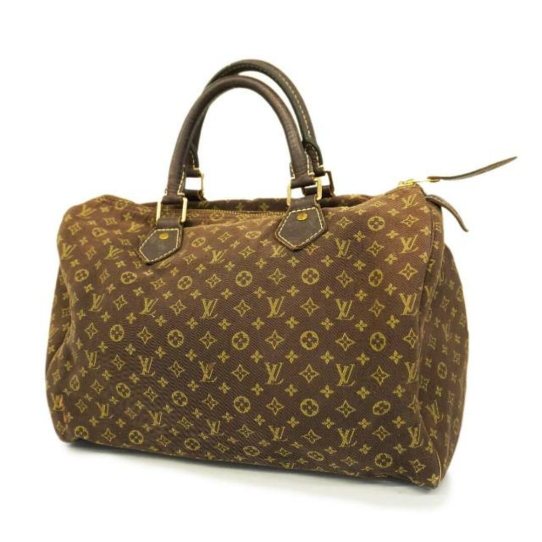 LOUIS VUITTON(ルイヴィトン)の【4hc3148】ルイヴィトン ハンドバッグ/モノグラム・ミニラン/スピーディ30/M95224/エベヌ【中古】レディース レディースのバッグ(ハンドバッグ)の商品写真