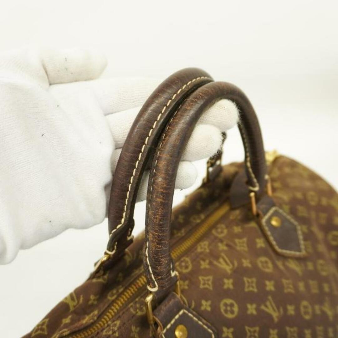 LOUIS VUITTON(ルイヴィトン)の【4hc3148】ルイヴィトン ハンドバッグ/モノグラム・ミニラン/スピーディ30/M95224/エベヌ【中古】レディース レディースのバッグ(ハンドバッグ)の商品写真