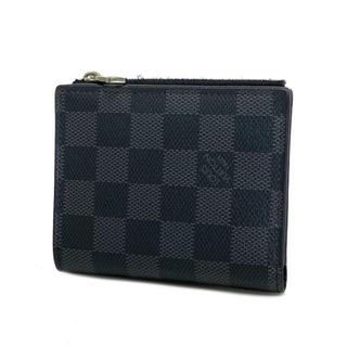 ルイヴィトン(LOUIS VUITTON)の【4hc3161】ルイヴィトン 財布/ダミエ・グラフィット/ポルトフォイユスマート/N64021/グレー【中古】メンズ(財布)