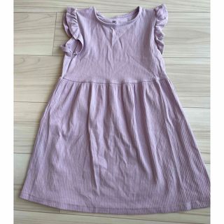 エイチアンドエム(H&M)の◎H&M キッズノースリーブワンピース　EUR 110/116  UK4-6Y(ワンピース)