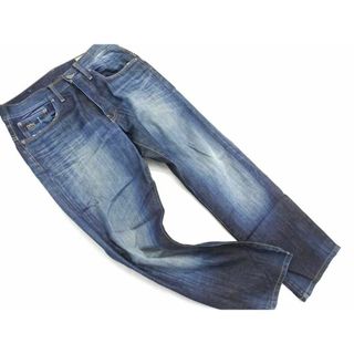 ジースター(G-STAR RAW)のG-STAR RAW ジースターロゥ 3301 ボタンフライ デニムパンツ size32/紺 ■■ メンズ(デニム/ジーンズ)