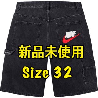 シュプリーム(Supreme)のSupreme Nike Denim Short ナイキ デニム ショート黒32(ショートパンツ)