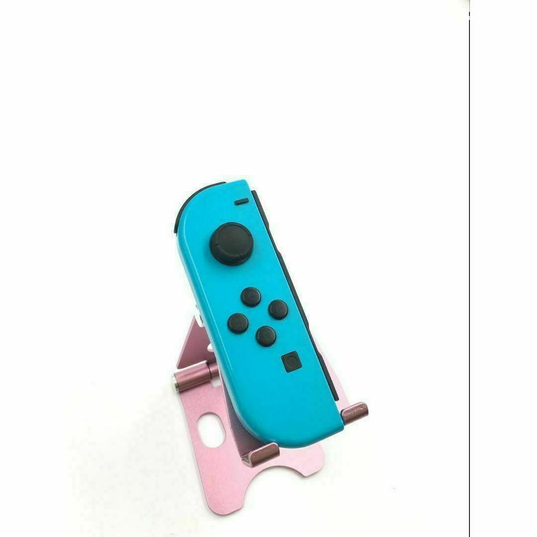 Nintendo Switch(ニンテンドースイッチ)のジョイコン ネオンブルー 左 L スイッチ switch a-522 エンタメ/ホビーのゲームソフト/ゲーム機本体(その他)の商品写真