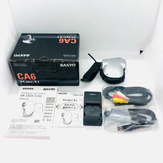 サンヨー(SANYO)の【C4612】SANYO デジタルムービーカメラ Xacti DMX-CA6(ビデオカメラ)