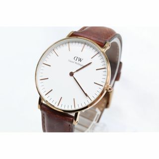 Daniel Wellington - 【W138-4】★難あり★動作品 電池交換済 ダニエルウェリントン 腕時計