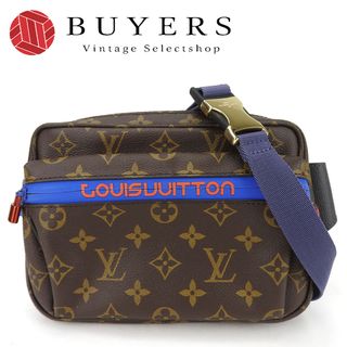 ルイヴィトン(LOUIS VUITTON)の【中古】 ルイ・ヴィトン ウエストバッグ パシフィックバムバッグ M43828 モノグラムキャンバス ブラウン ブルー キムジョーンズ ボディバッグ レディース メンズ LOUIS VUITTON(ボディバッグ/ウエストポーチ)