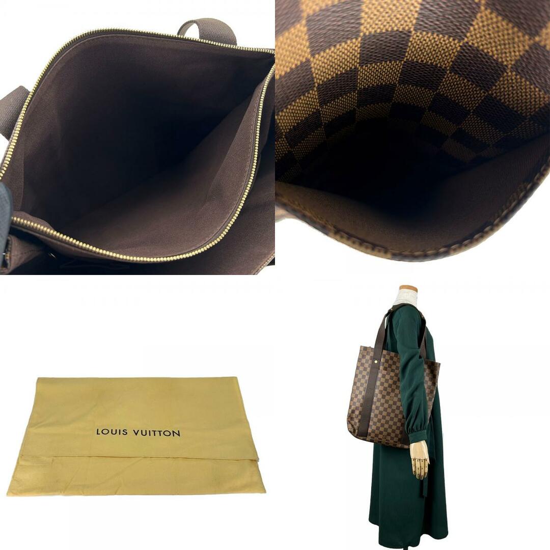 LOUIS VUITTON(ルイヴィトン)の【中古】 ルイ・ヴィトン トートバッグ カバボブール N52006 ダミエキャンバス ブラウン ゴールド金具 カジュアル 肩掛け レディース メンズ LOUIS VUITTON レディースのバッグ(トートバッグ)の商品写真