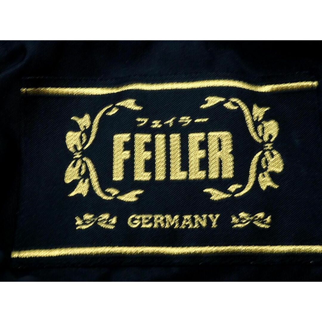 FEILER(フェイラー)のFEILER フェイラー パイル素材 花柄 巾着 ハンド バッグ 黒 ■■ レディース レディースのバッグ(ハンドバッグ)の商品写真