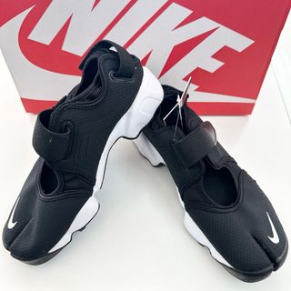 ナイキ(NIKE)のナイキ　WMNS AIR RIFT BR エアリフト　ブリーズ　黒　足袋25cm(スニーカー)