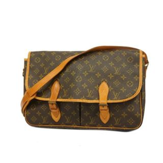 ルイヴィトン(LOUIS VUITTON)の【4hc3257】ルイヴィトン ショルダーバッグ/モノグラム/ジベシエールGM/M42249/ブラウン【中古】レディース(ショルダーバッグ)