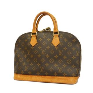 ルイヴィトン(LOUIS VUITTON)の【4hc3256】ルイヴィトン ハンドバッグ/モノグラム/アルマ/M51130/ブラウン【中古】レディース(ハンドバッグ)